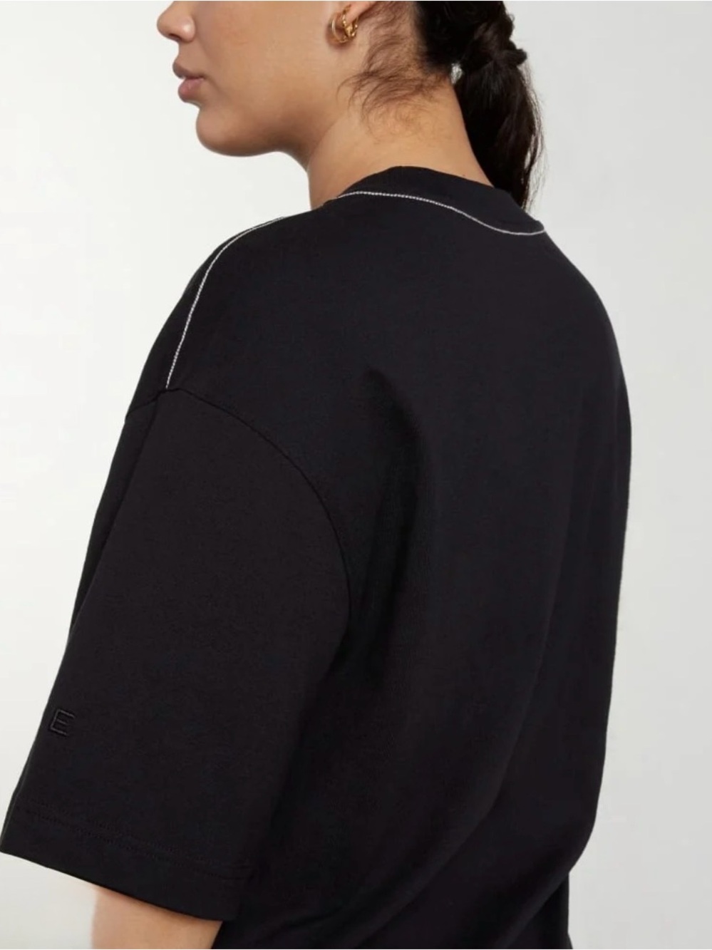 Everlane Premium Boxy Relaxed Oversized Tee 100% Cotton - Small